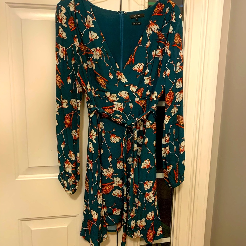 Miss Me long sleeve dress